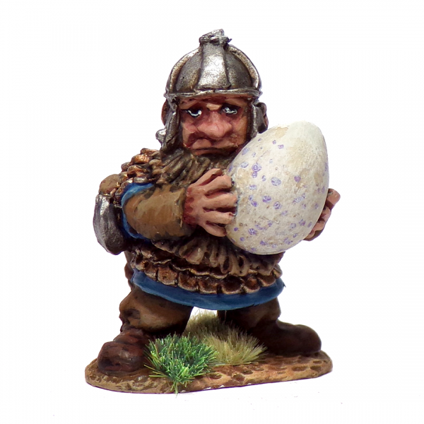 The Dragon and the Dwarven Egg Snatcher